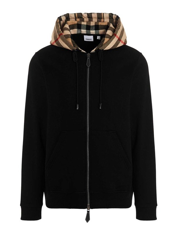 BURBERRY: Sweatshirts und Pullover - Sweatshirt - Schwarz