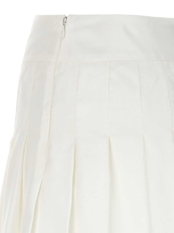 スカート CASABLANCA 'Casa way' skirt White WF23SK03201 Casablanca casa way skirt - White - Women | WF23SK03201