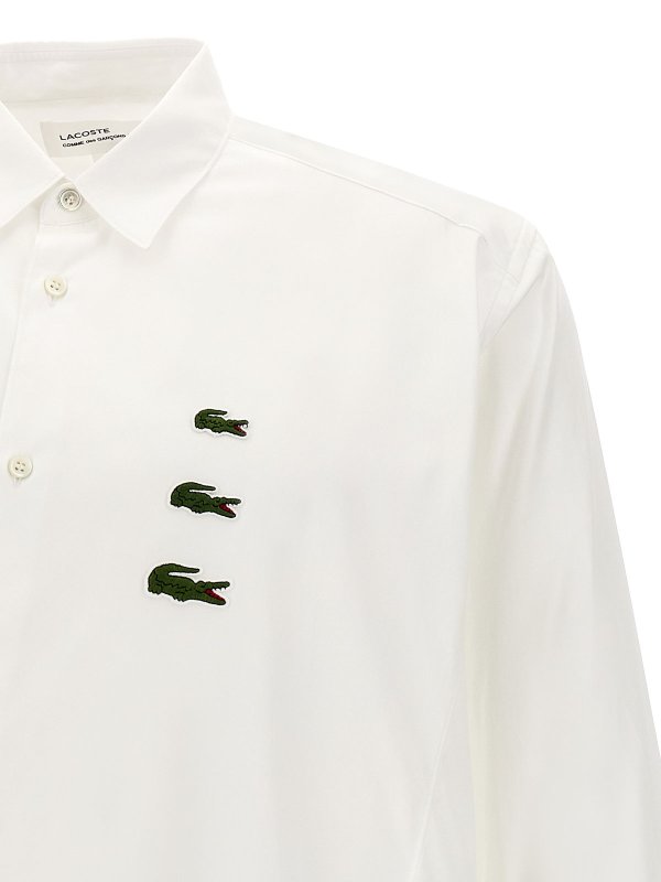 Comme Des Garcons Chemise Blanc Blanc Homme FLB002W231