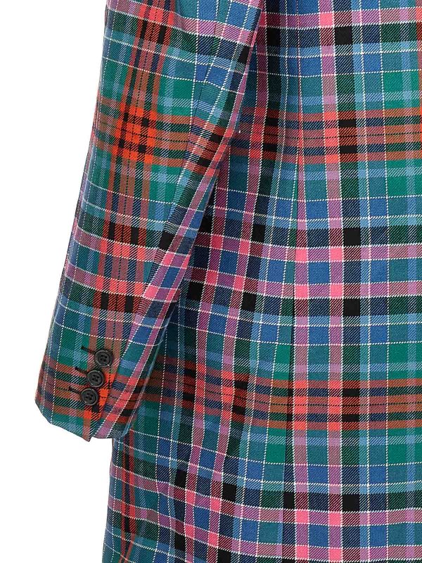 Cappotto a quadri shop online: COMME DES GARCONS