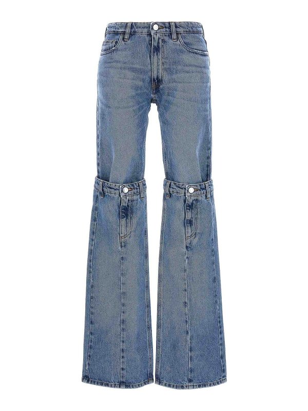 COPERNI: Bootcut - Bootcut Jeans - Hellblau