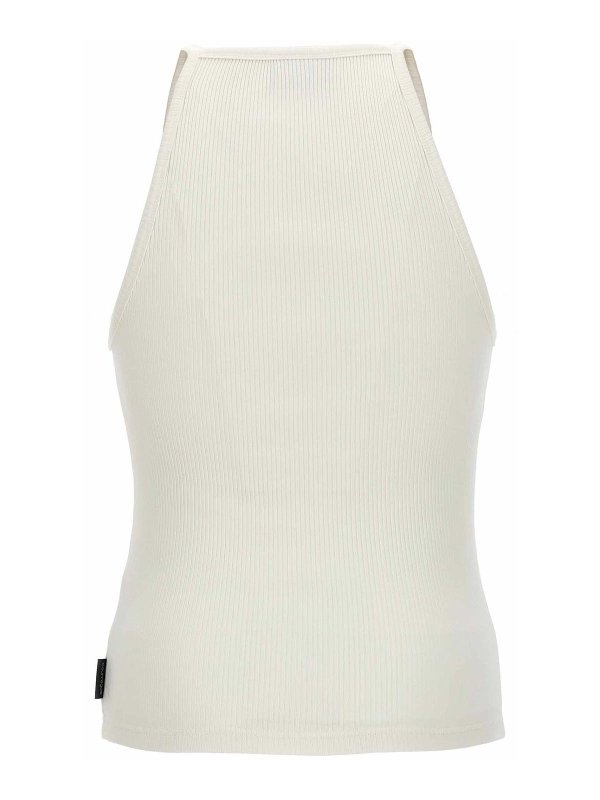 Courreges: Tops y camisetas sin mangas online - Top - Blanco