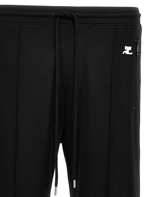 The Best Shops Courreges: Pantalons de survêtement  - Pantalons De Sport - Noir