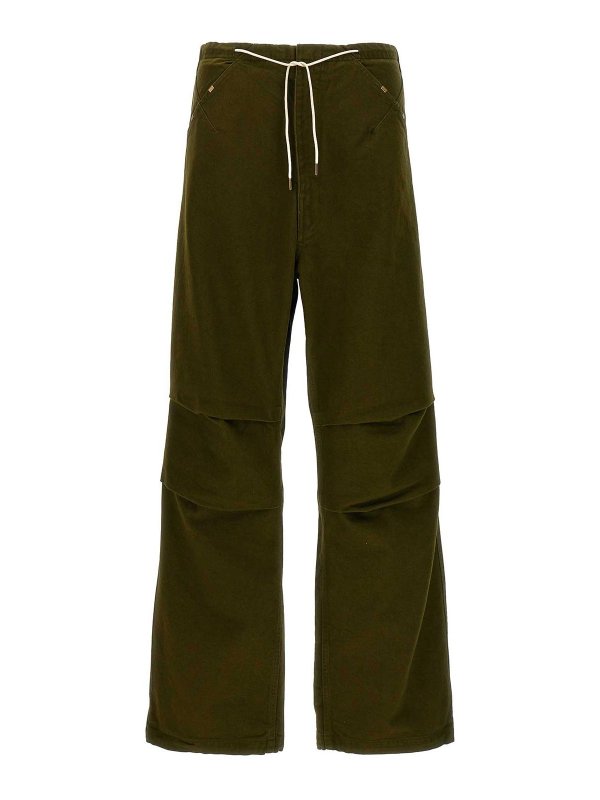 DARKPARK: ブーツカットジーンズ - ブーツカットジーンズ - 緑