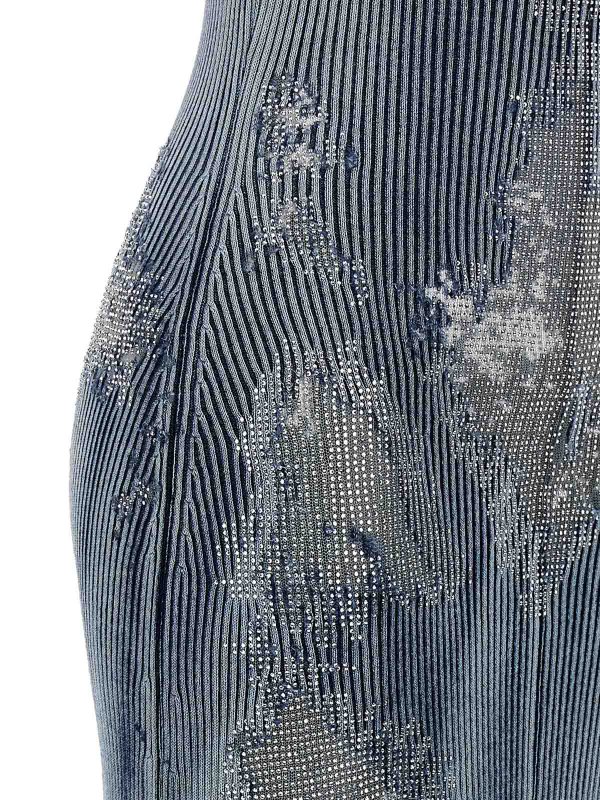 マキシドレス - ライトブルー shop online: DIESEL