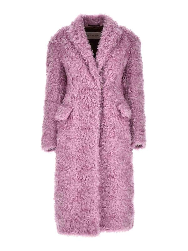 DRIES VAN NOTEN: ショートコート - ショートコート - ヌードカラー