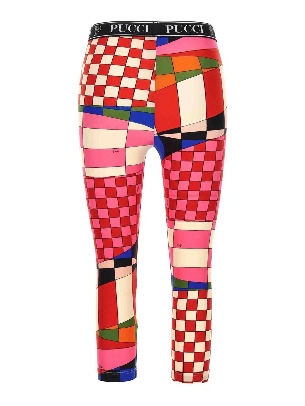 EMILIO PUCCI: leggings online - Patterned print leggings