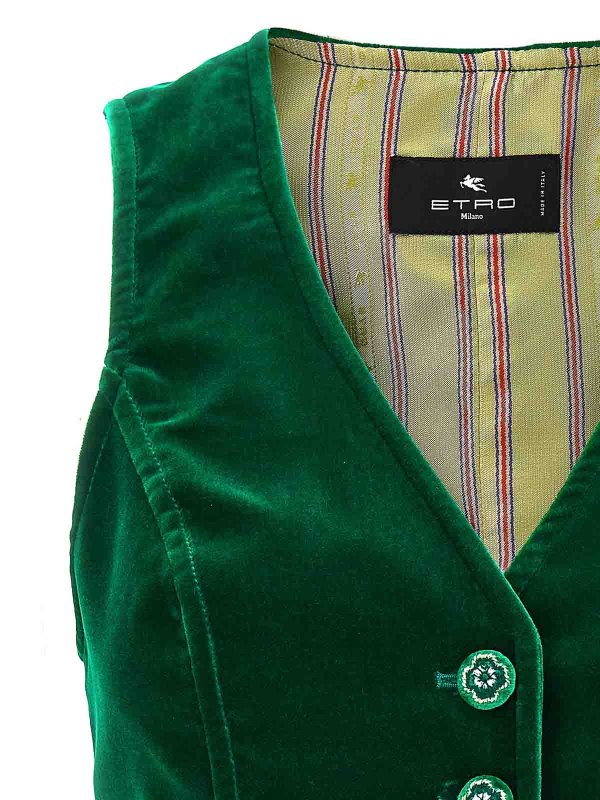 The Best Shops ETRO: Westen - Weste - Grün