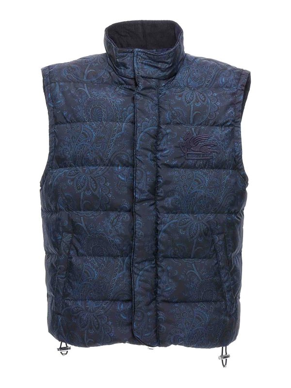 ETRO: Westen - Weste - Blau