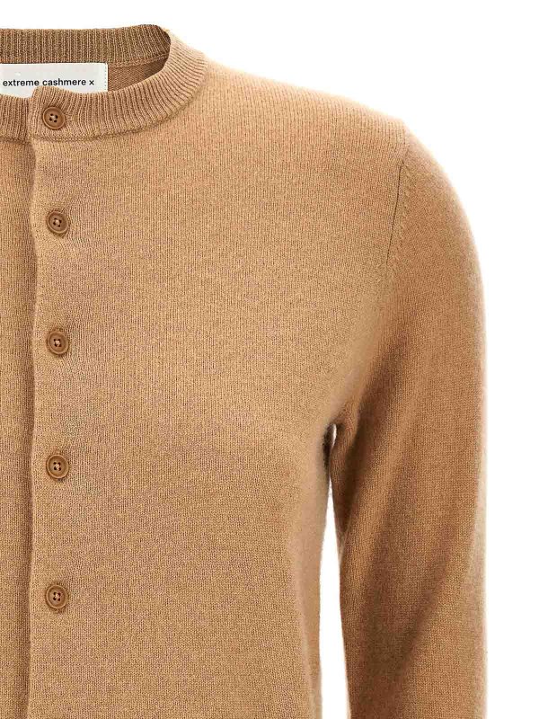 The Best Shops EXTREME CASHMERE: Cardigans - Cardigan - Beige