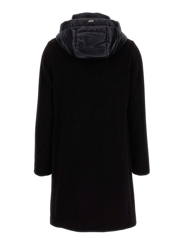 The Best Shops HERNO: short coats - Velour coat