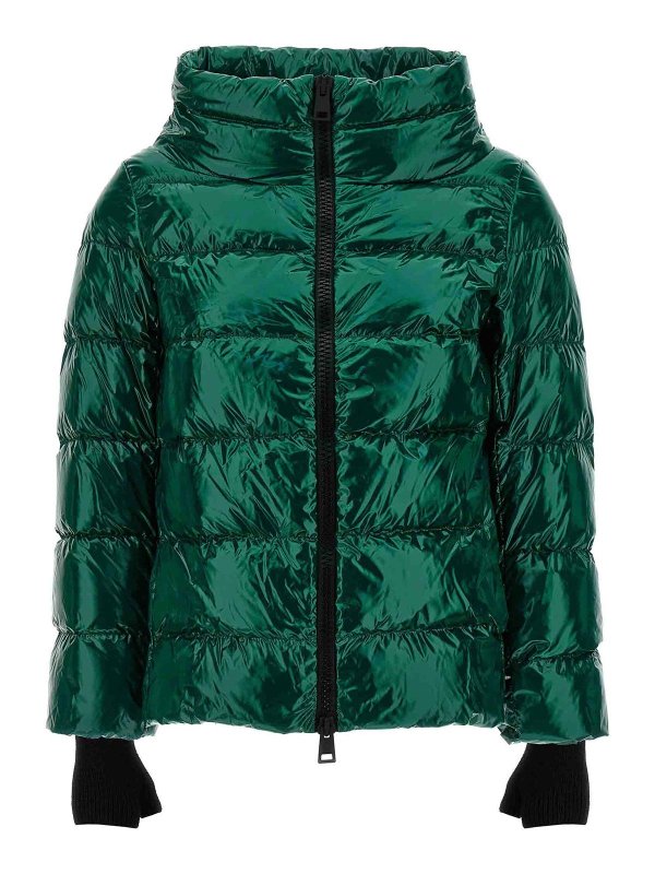 HERNO: blazers - gloss down jacket