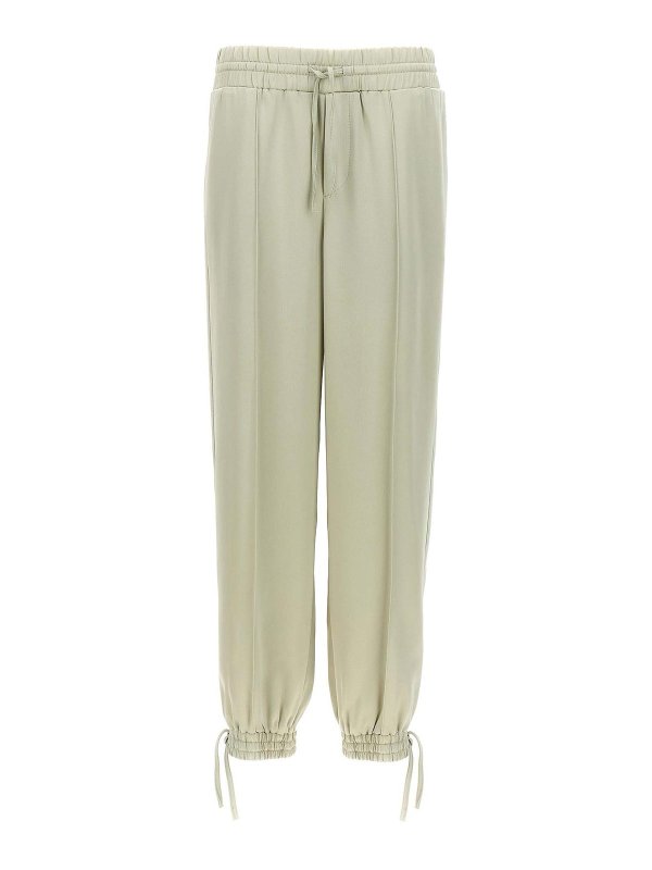 JIL SANDER: スウェットパンツ - トラックスーツ ボトムス - 緑