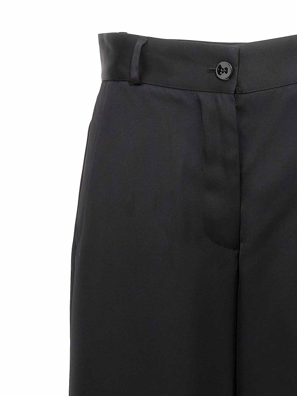 The Best Shops JIL SANDER: casual trousers - Wide leg pants