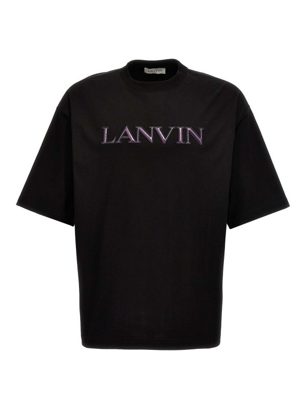 LANVIN: t-shirts - Logo t-shirt