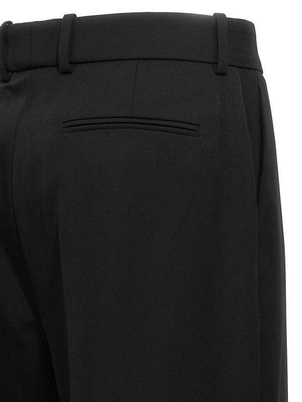 Pantaloni a gamba larga shop online: LANVIN