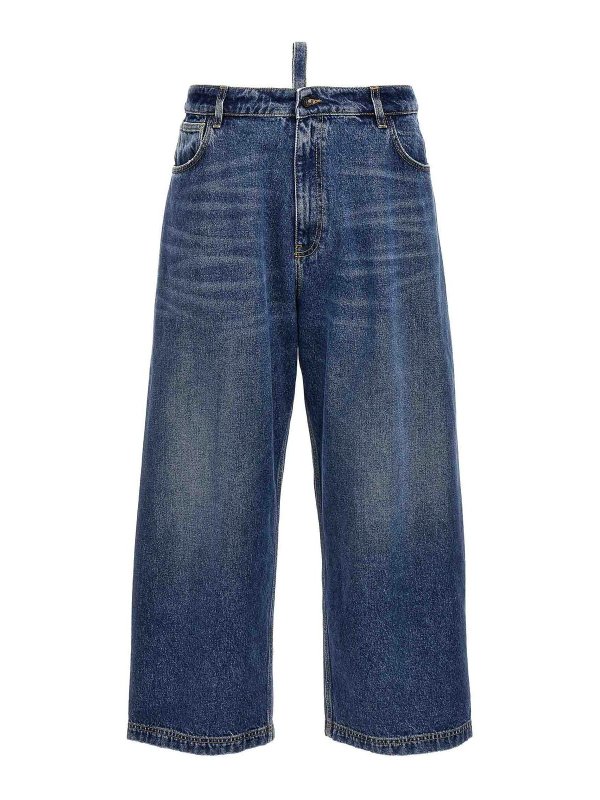 LC23: Jeans évasés - Jean Bootcut - Bleu