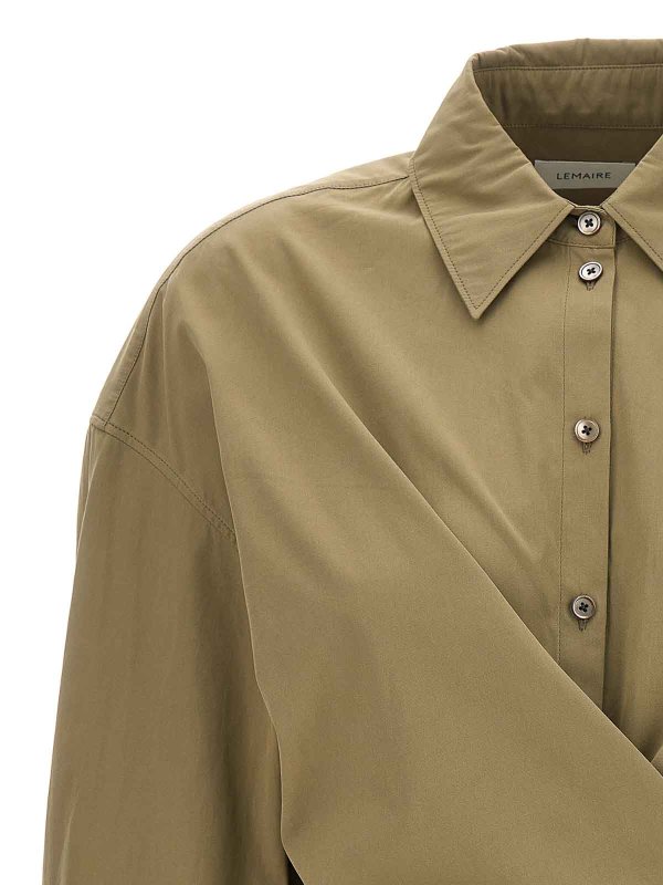 The Best Shops LEMAIRE: Hemden - Hemd - Grün