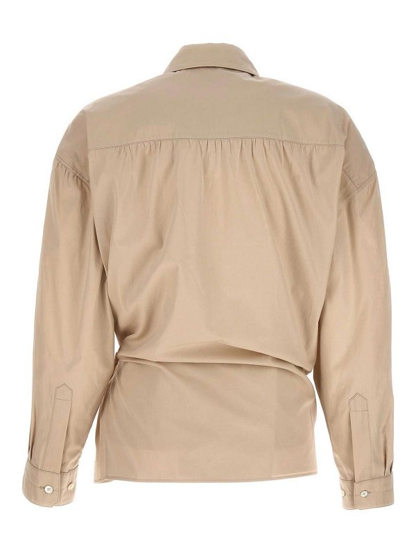 LEMAIRE: shirts online - twisted shirt