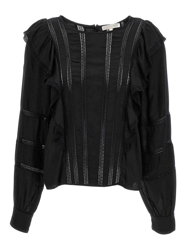 LOVESHACKFANCY: bluse - devika blouse