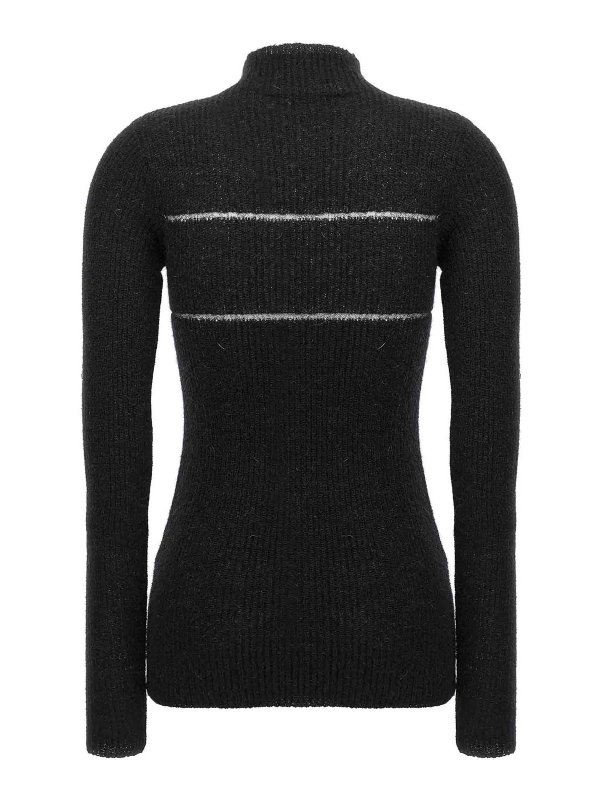 m.s.g.m.: cardigans online - Organza insert sweater