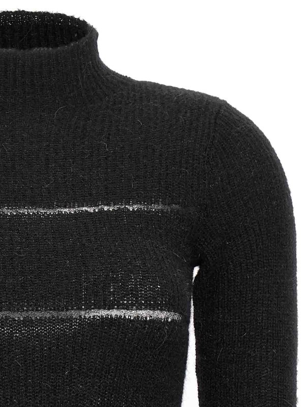 The Best Shops m.s.g.m.: cardigans - Organza insert sweater