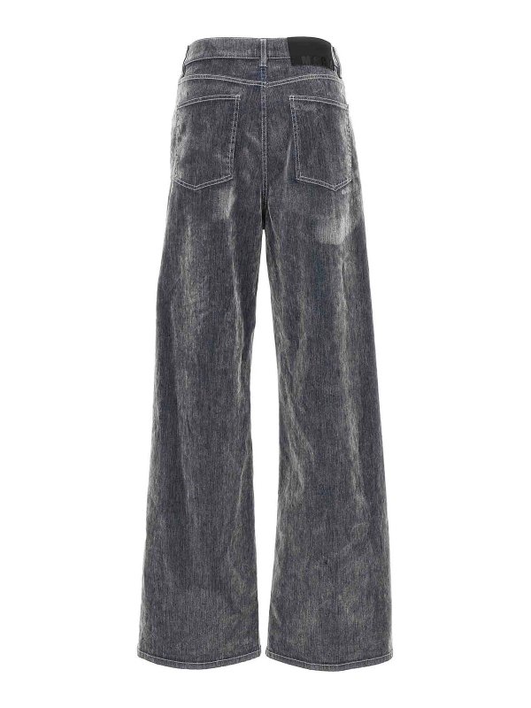 m.s.g.m.: bootcut jeans online - Flocked jeans