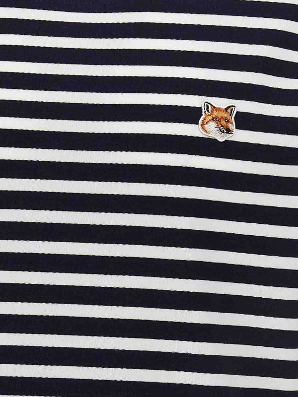 maglietta con testa di volpe shop online: MAISON KITSUNÉ