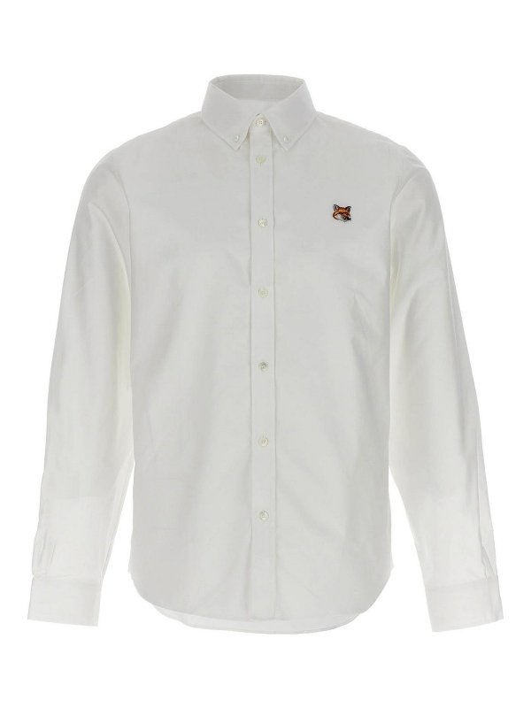 MAISON KITSUNÉ: シャツ - シャツ - 白