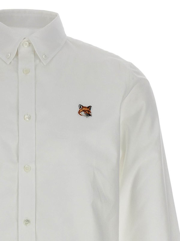 The Best Shops MAISON KITSUNÉ: シャツ - シャツ - 白