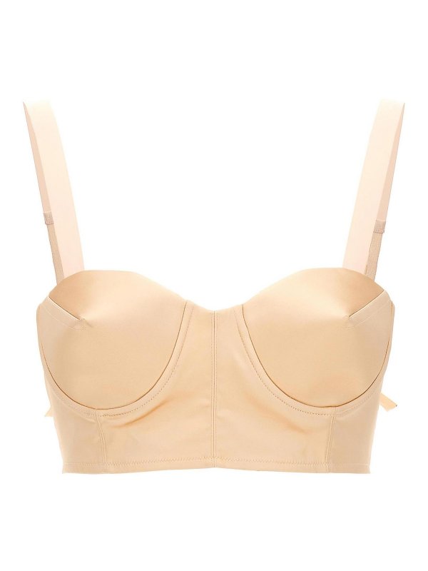 Maison Margiela: Tops & Tank tops - Toe cup bra