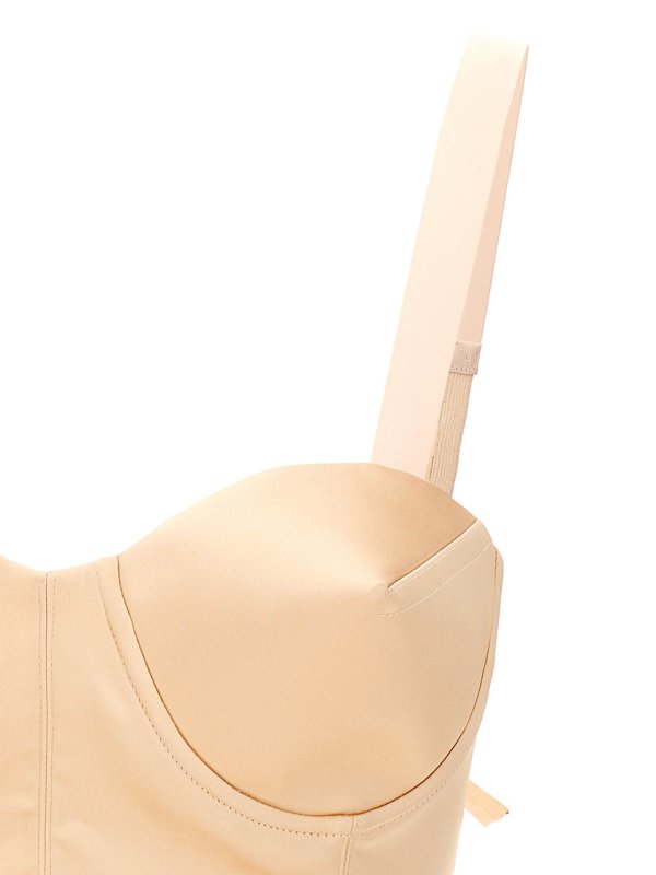The Best Shops Maison Margiela: Tops & Tank tops - Toe cup bra