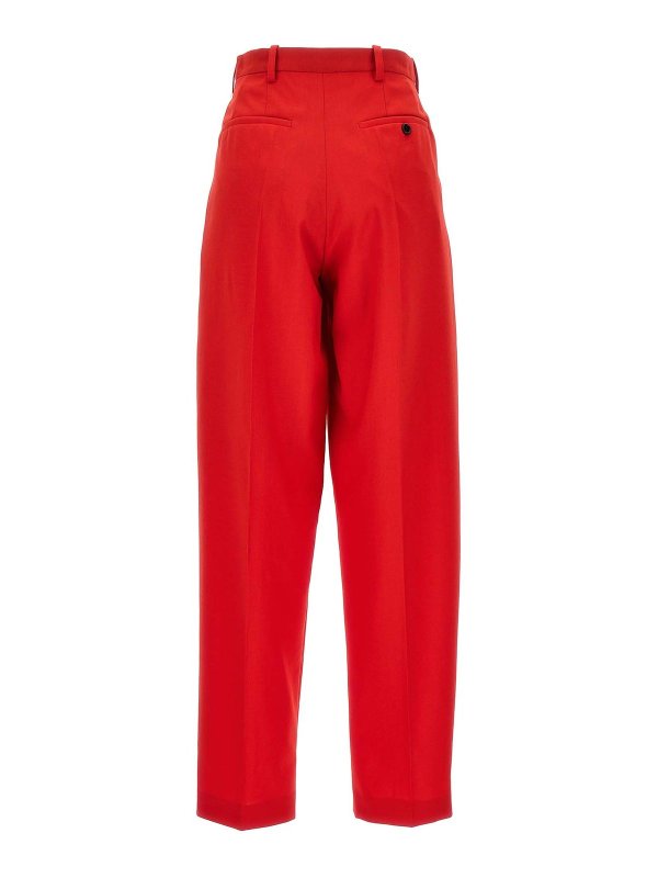 Marni: pantaloni casual online - Pantaloni con piega sul davanti