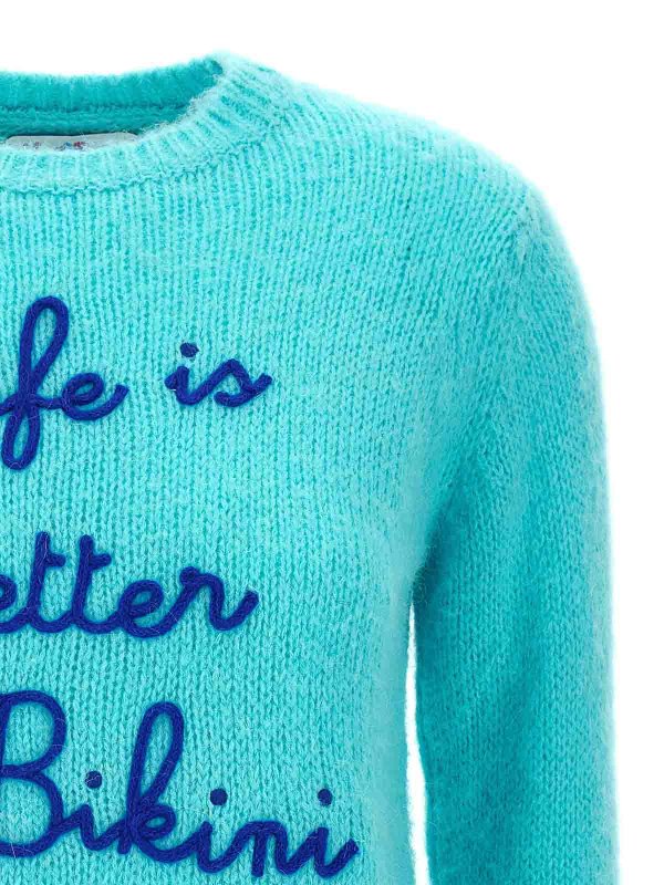 The Best Shops MC2 SAINT BARTH: crew necks - life is better in a bikini sweater