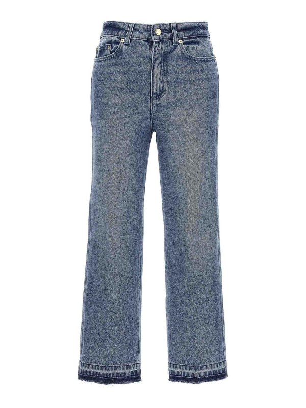 MICHAEL KORS: bootcut jeans - crop flare jeans