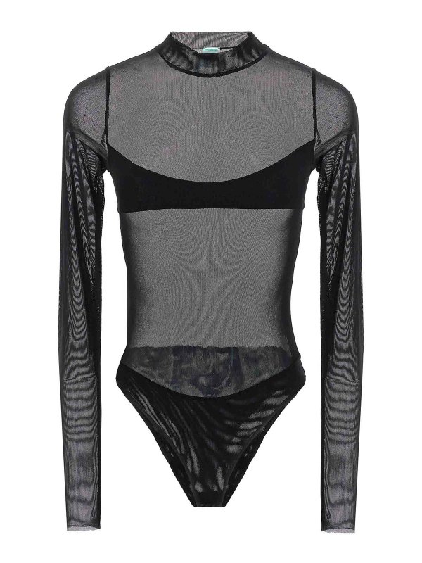 NOT AFTER TEN: Tops und Tank Tops - Top - Schwarz