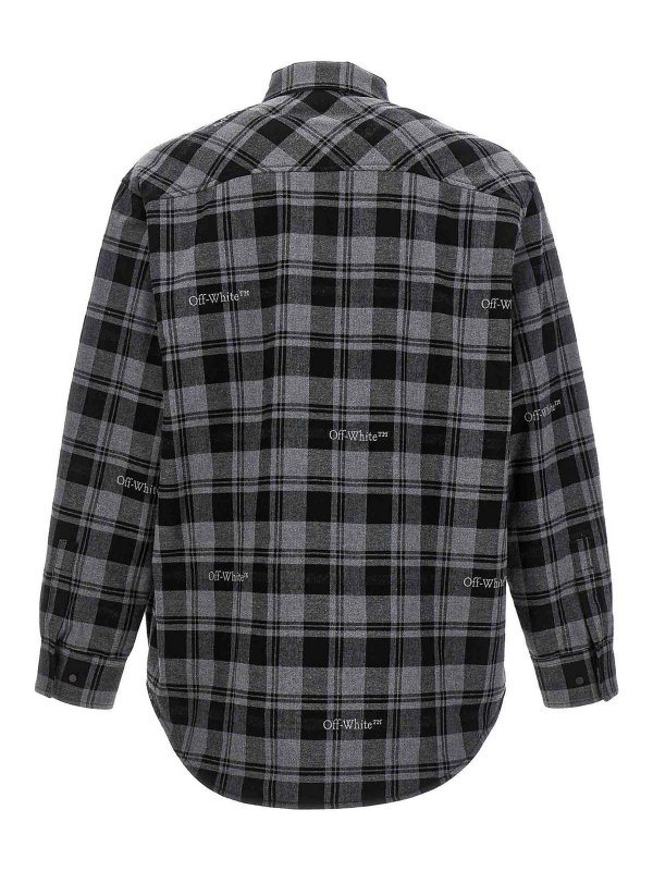 OFF-WHITE: Vestes casuals online - Blazer - Gris