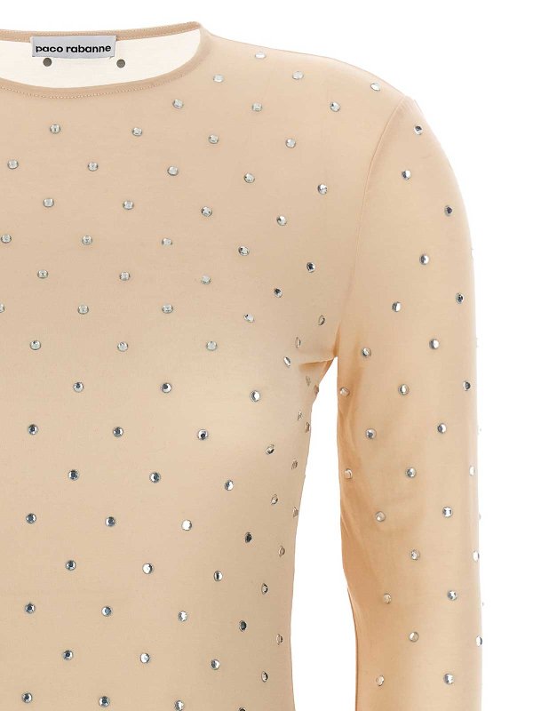 The Best Shops PACO RABANNE: Tops & Débardeurs - Top - Beige