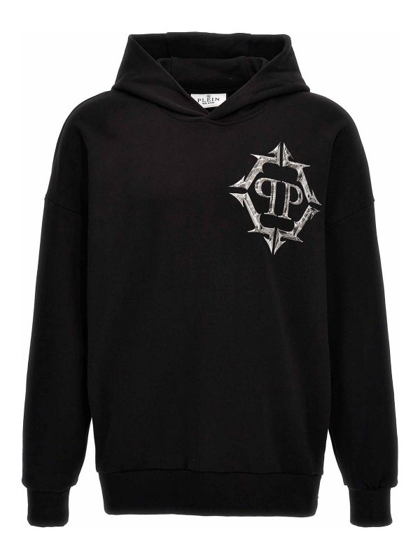 PHILIPP PLEIN: スウェット＆セーター - スウェットシャツ/セーター - 黒