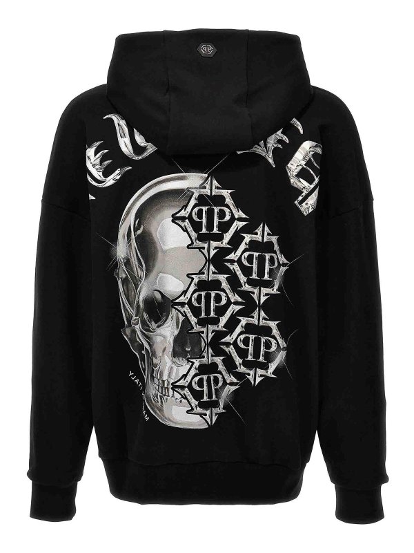 PHILIPP PLEIN: スウェット＆セーター online - スウェットシャツ/セーター - 黒