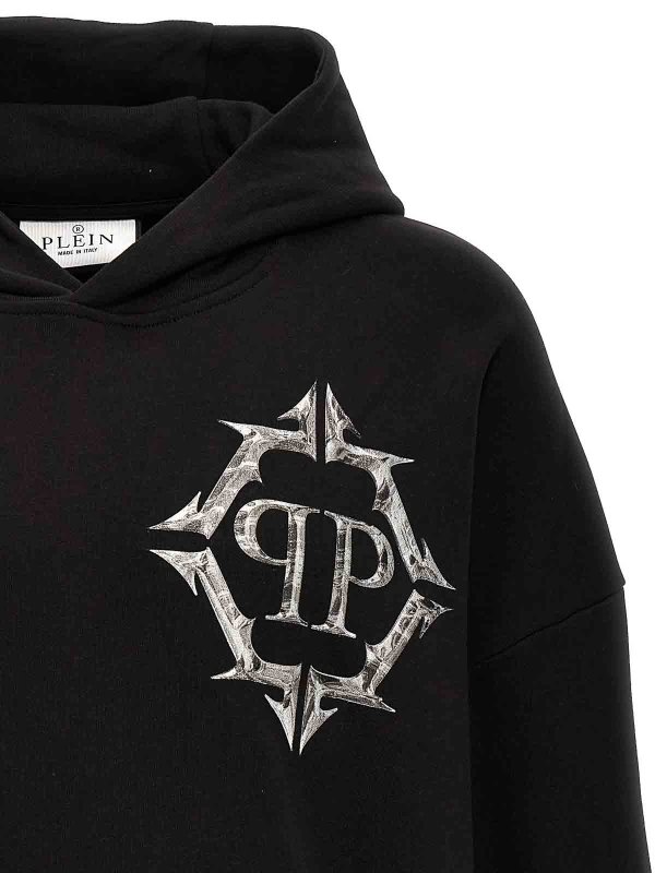 The Best Shops PHILIPP PLEIN: スウェット＆セーター - スウェットシャツ/セーター - 黒