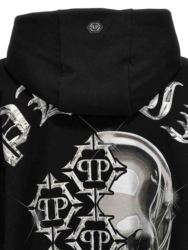 スウェットシャツ/セーター - 黒 shop online: PHILIPP PLEIN