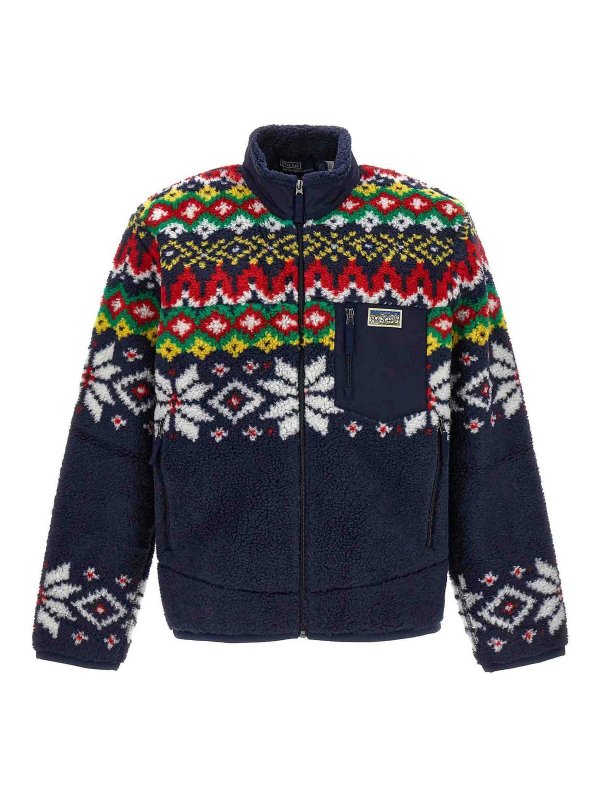 POLO RALPH LAUREN: カーディガン - カーディガン - ブルー