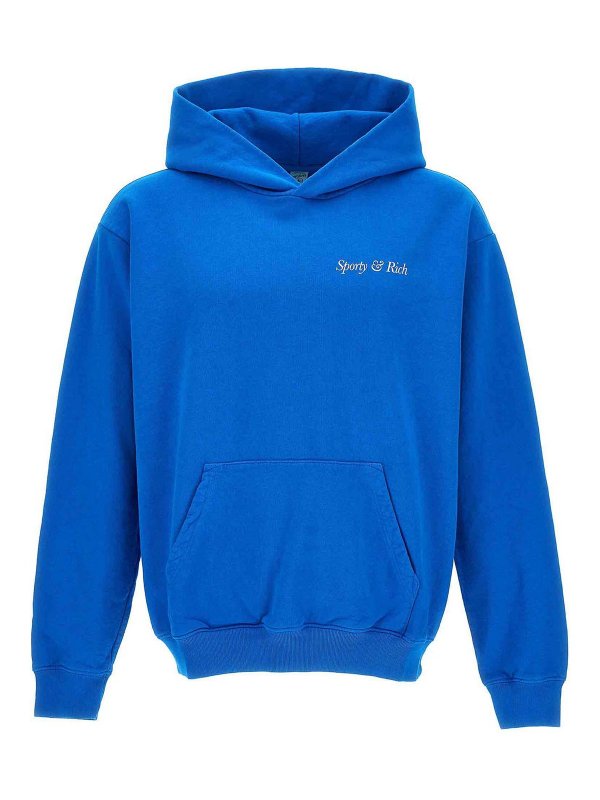 SPORTY & RICH: スウェット＆セーター - スウェットシャツ/セーター - ライトブルー