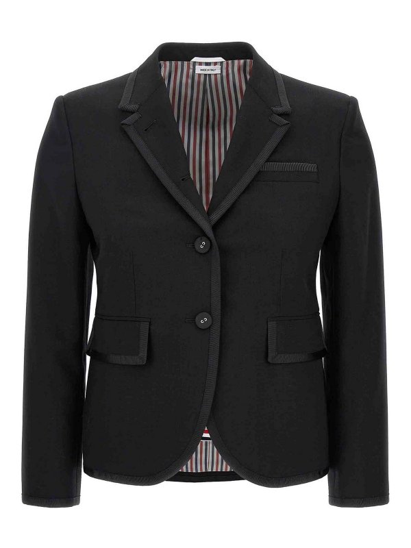 THOM BROWNE: blazers - armhole sport blazer