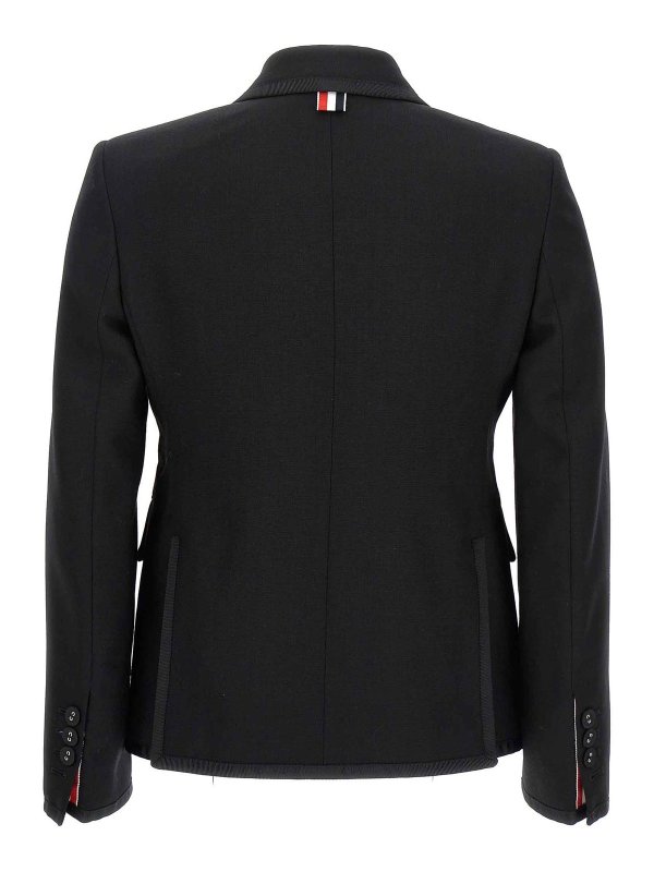 The Best Shops THOM BROWNE: blazers - armhole sport blazer