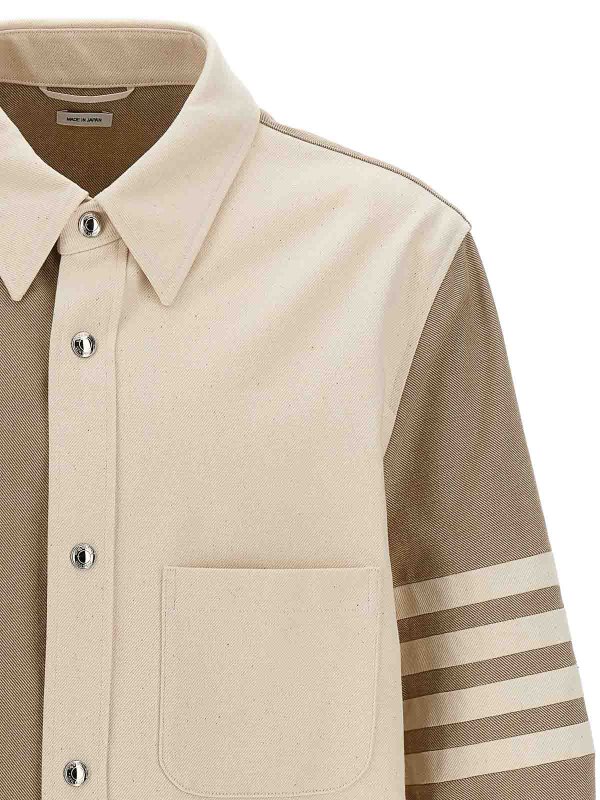 The Best Shops THOM BROWNE: Blusen - Bluse - Beige