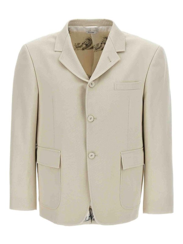 THOM BROWNE: Vestes de costume online - Blazer - Beige