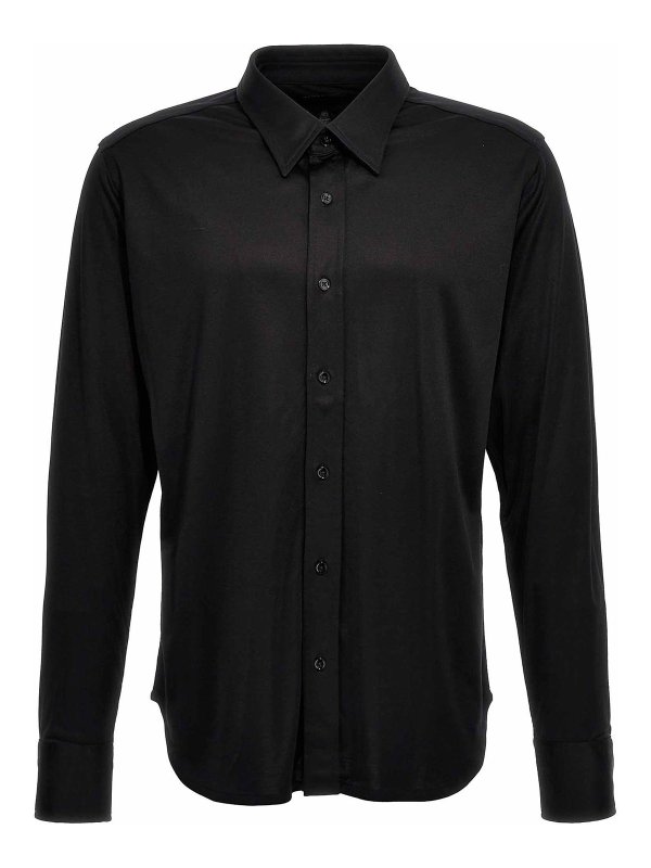 TOM FORD: Hemden - Hemd - Schwarz