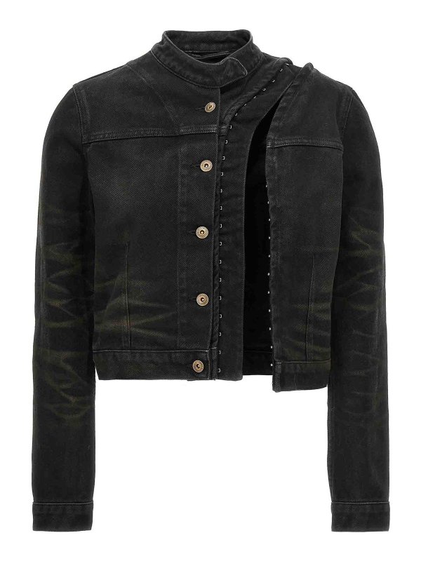 Y/PROJECT: blazers - hook and eye jacket